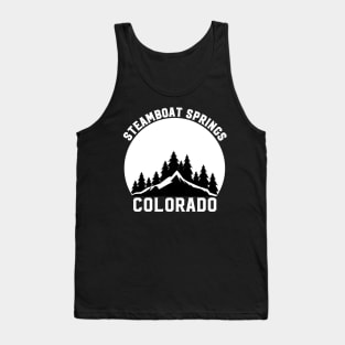 Steamboat Springs Colorado Tourist Souvenir Travel Tank Top